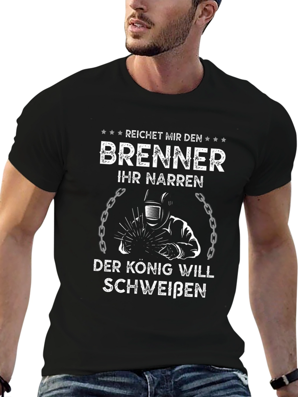 Welder King T-Shirt - Funny Welding Tee