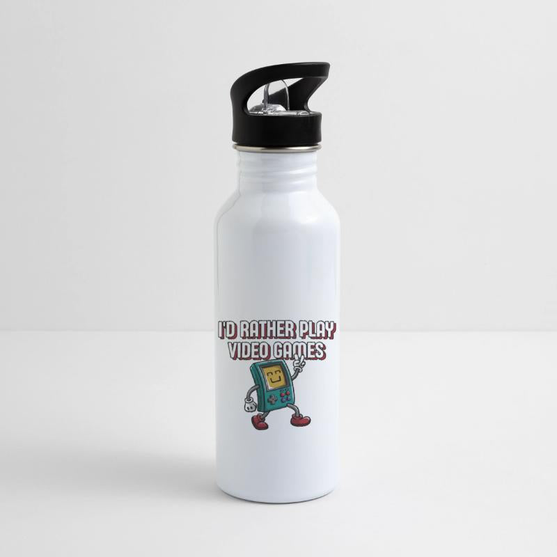 Id Rather Play Video Games Funny Gamer Humor Gamin