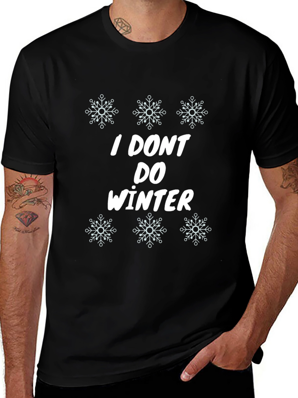 I Dont Do Winter Graphic Tee