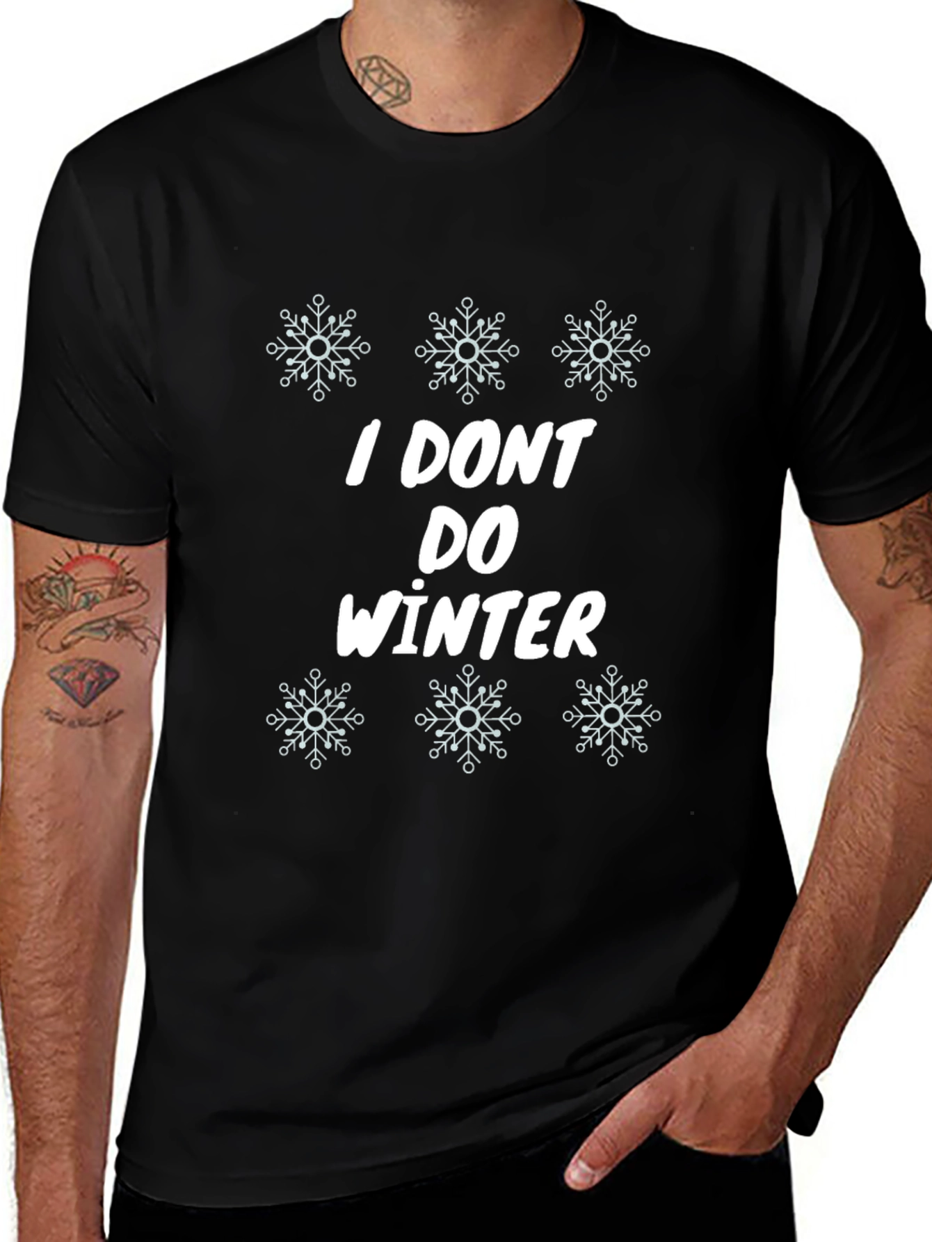 I Dont Do Winter Graphic Tee