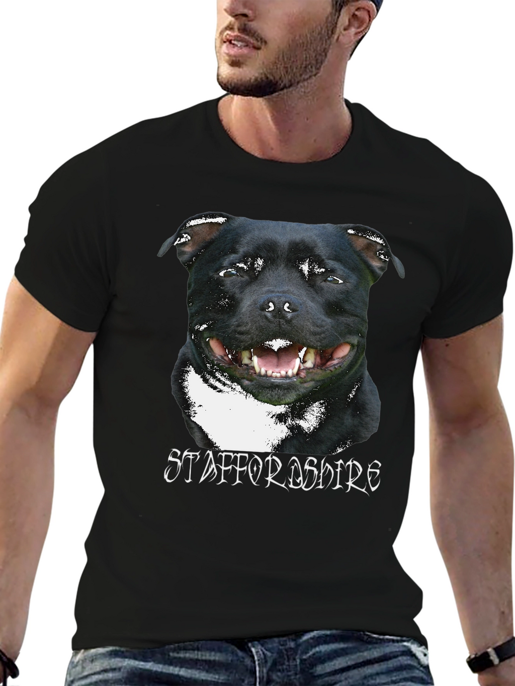 Staffordshire Bull Terrier Graphic T-Shirt