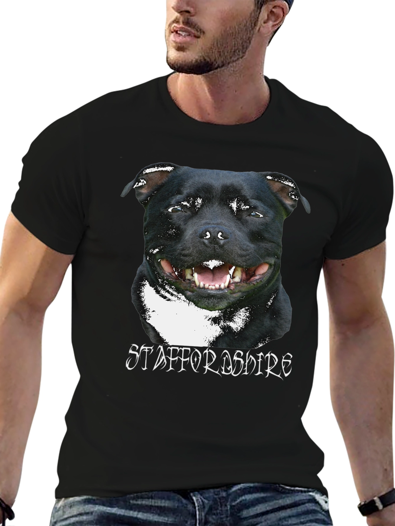 Staffordshire Bull Terrier Graphic T-Shirt