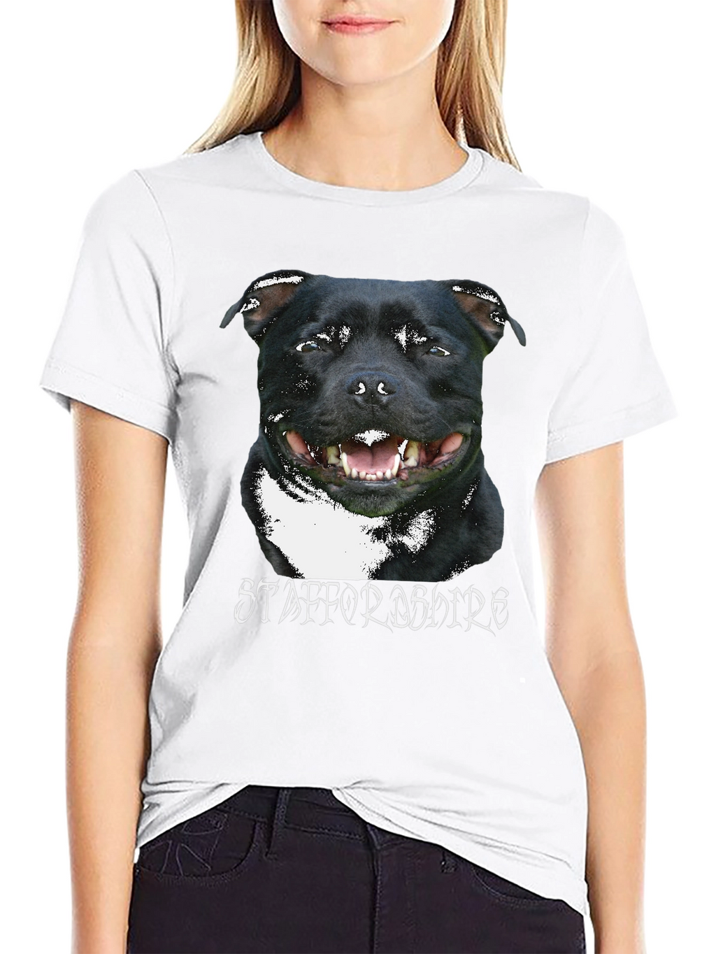 Staffordshire Bull Terrier Graphic T-Shirt