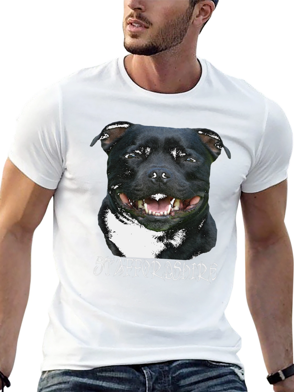 Staffordshire Bull Terrier Graphic T-Shirt