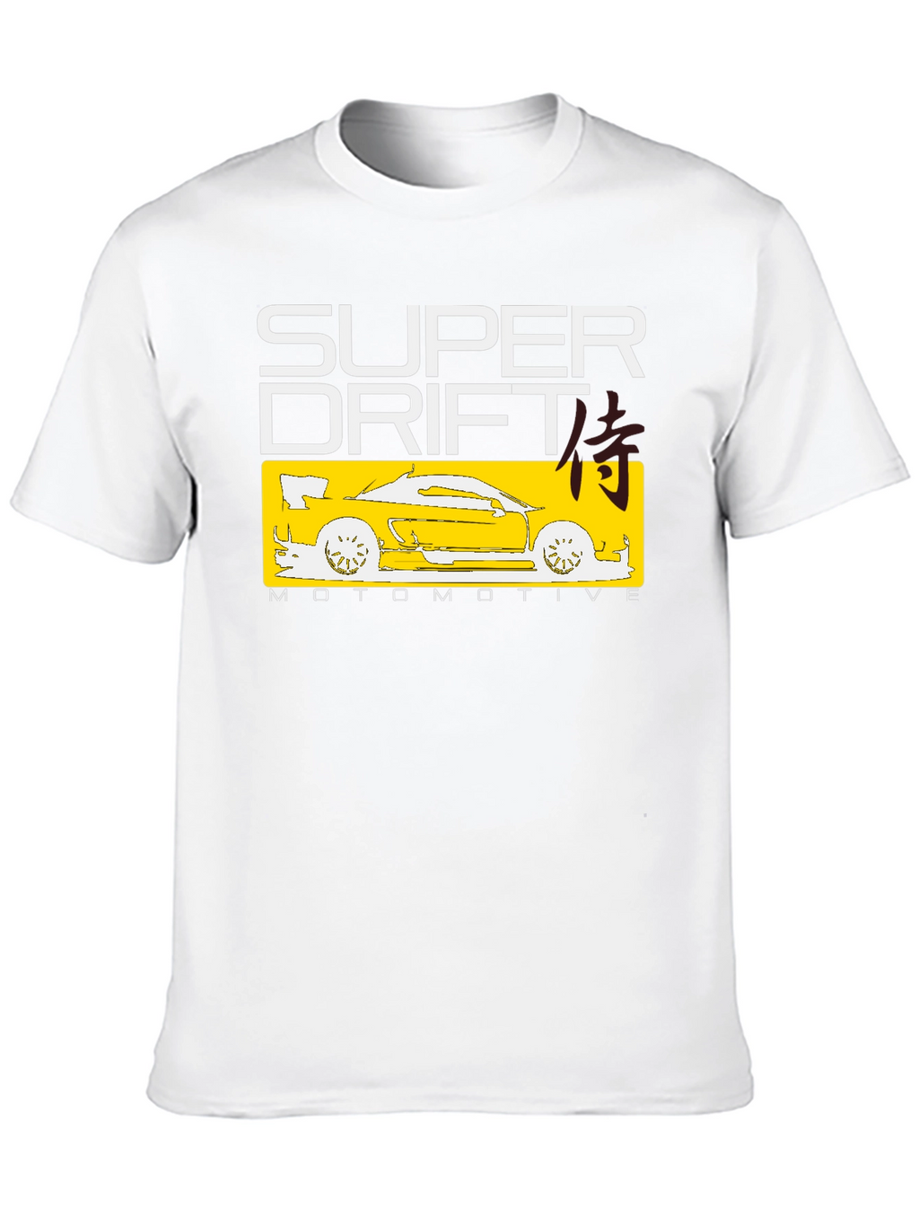 Super Drift Automotive T-Shirt - Black