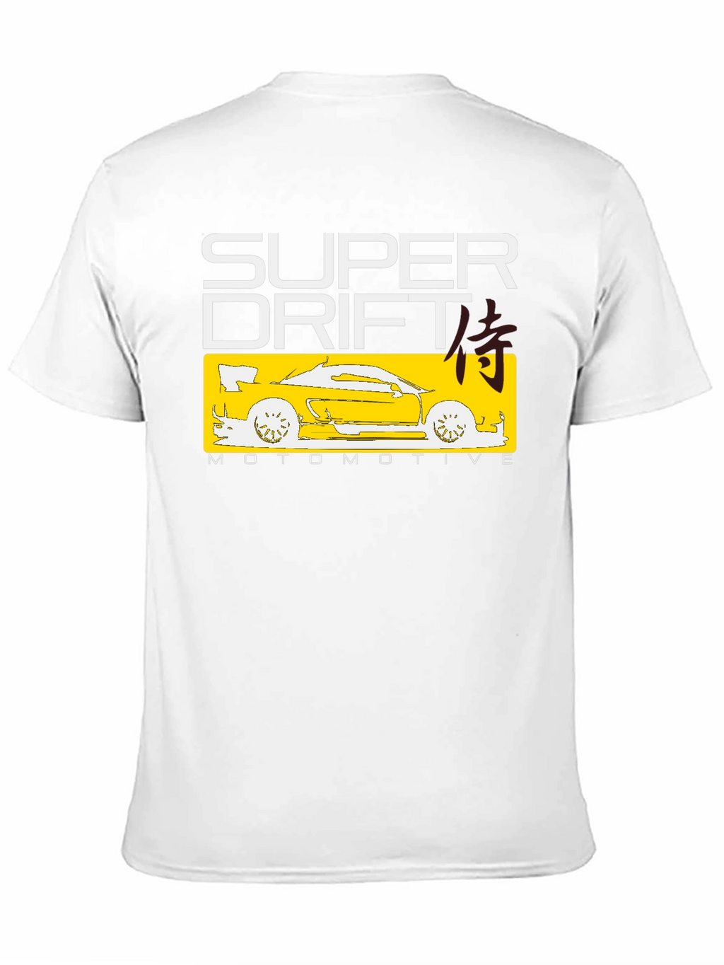 Super Drift Automotive T-Shirt - Black