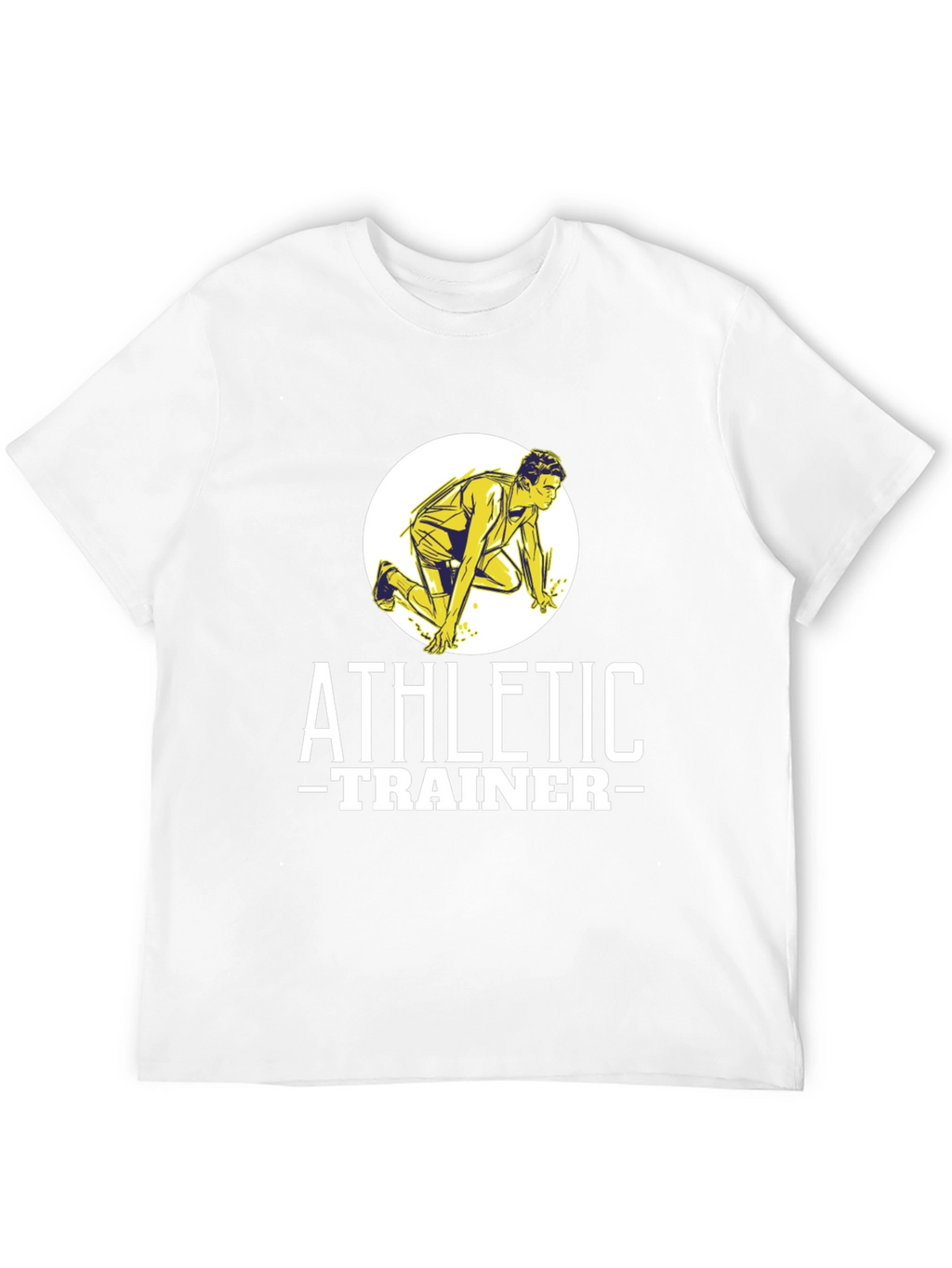 Athletic Trainer Graphic Tee - Black