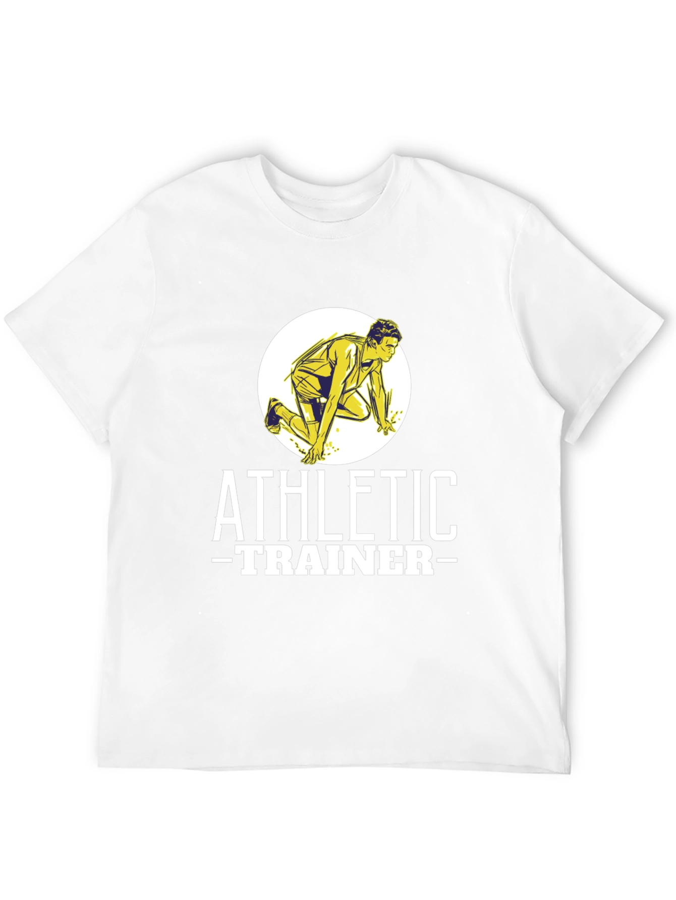 Athletic Trainer Graphic Tee - Black
