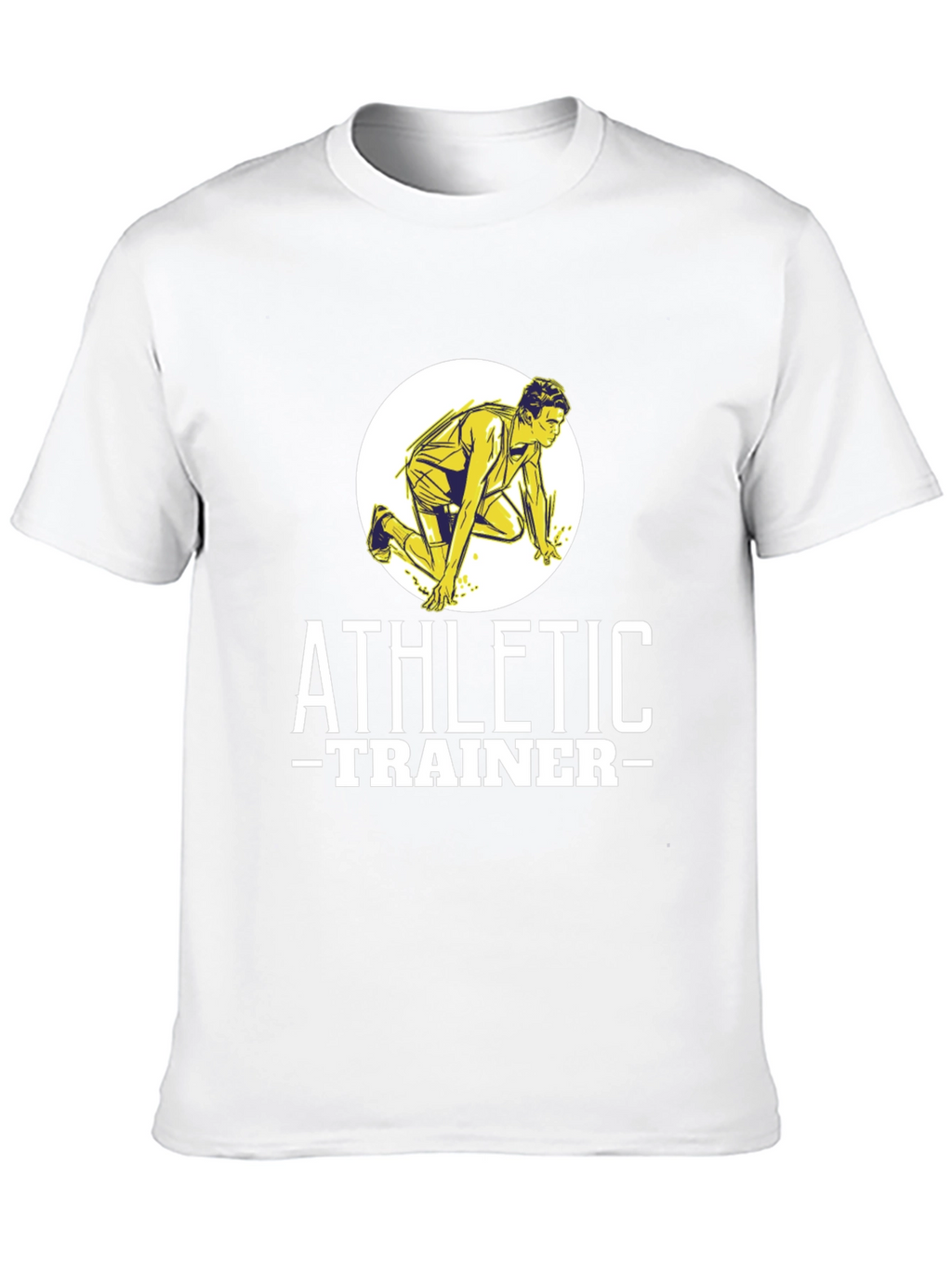 Athletic Trainer Graphic Tee - Black