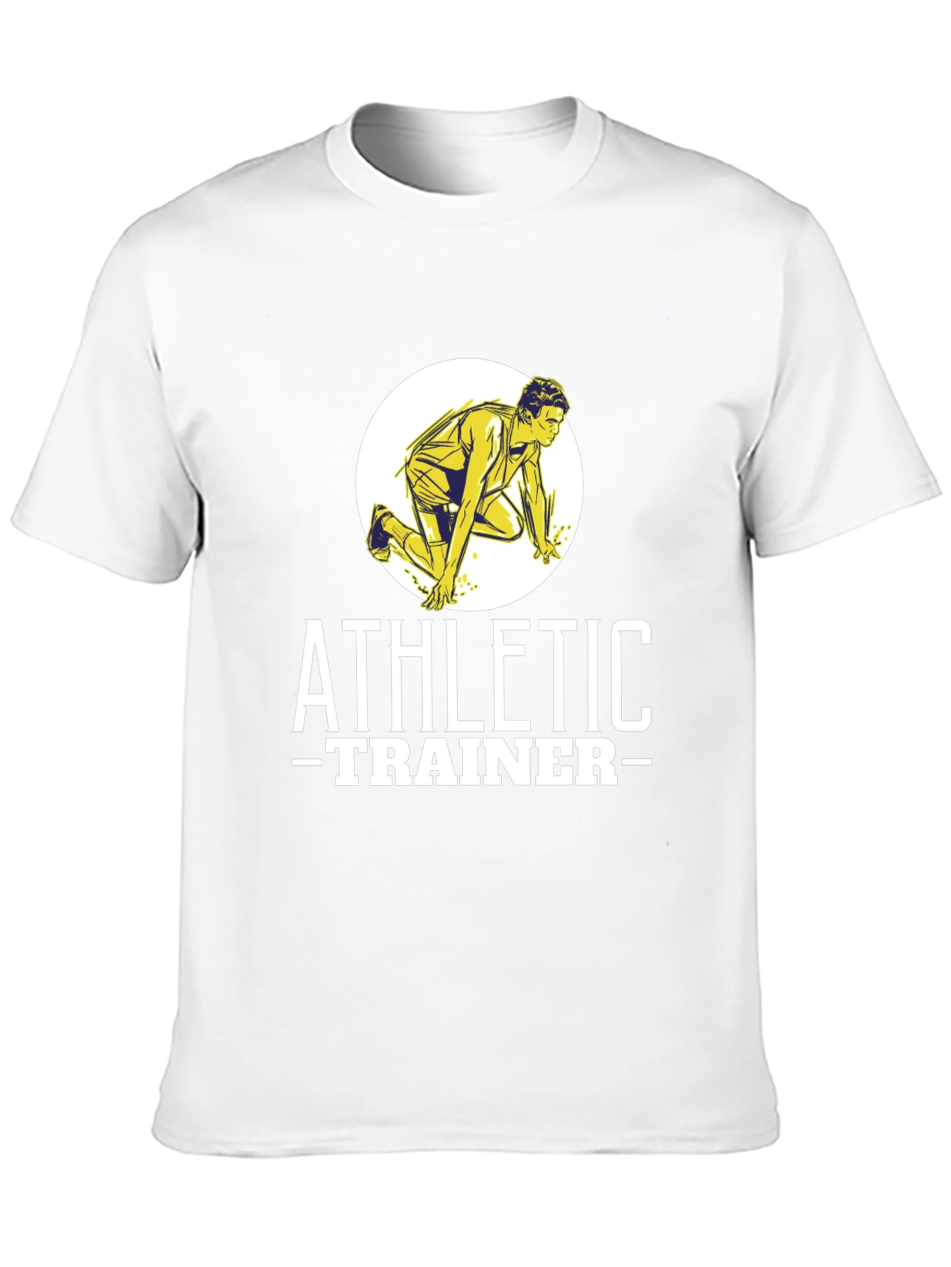 Athletic Trainer Graphic Tee - Black