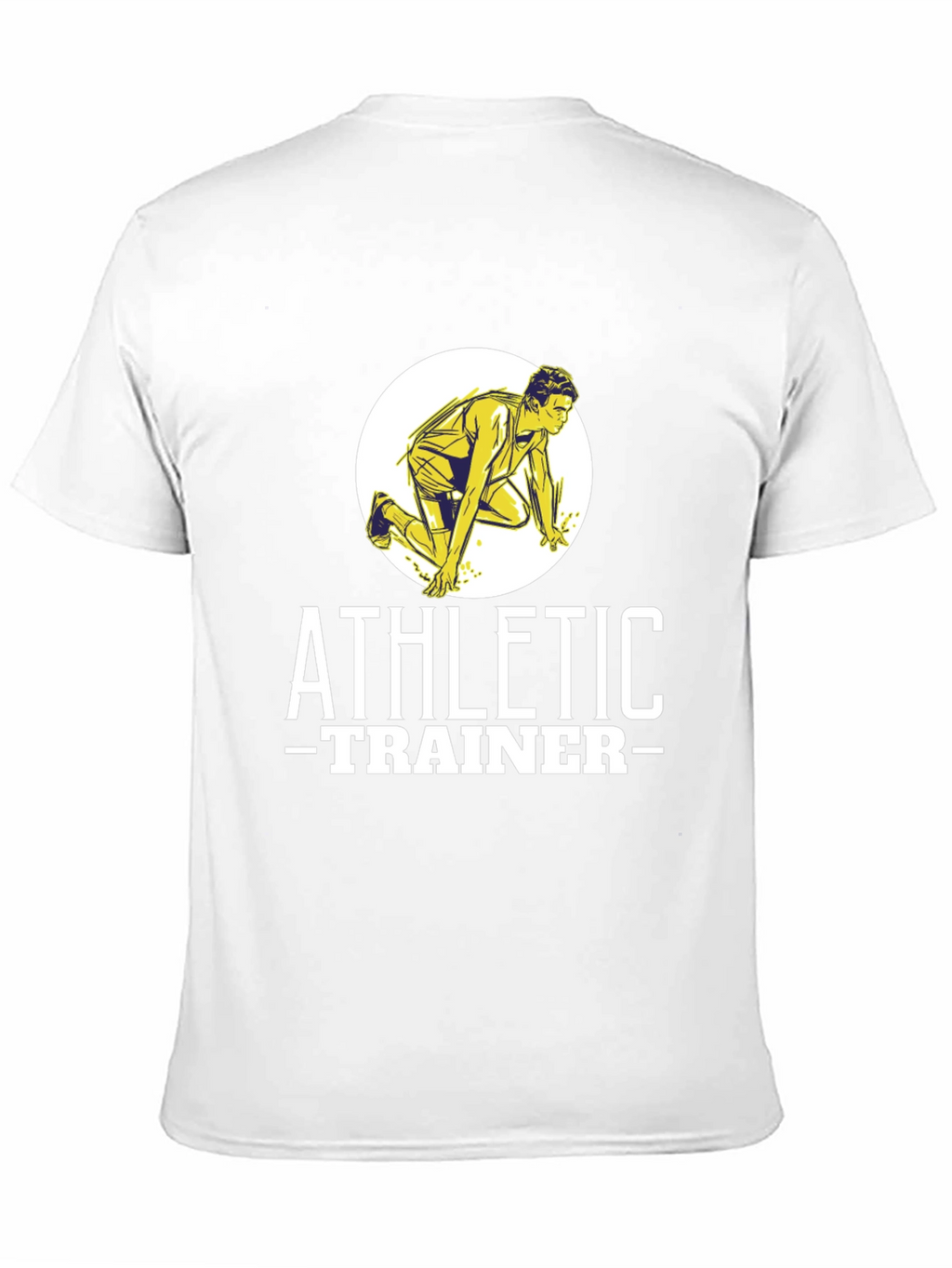 Athletic Trainer Graphic Tee - Black