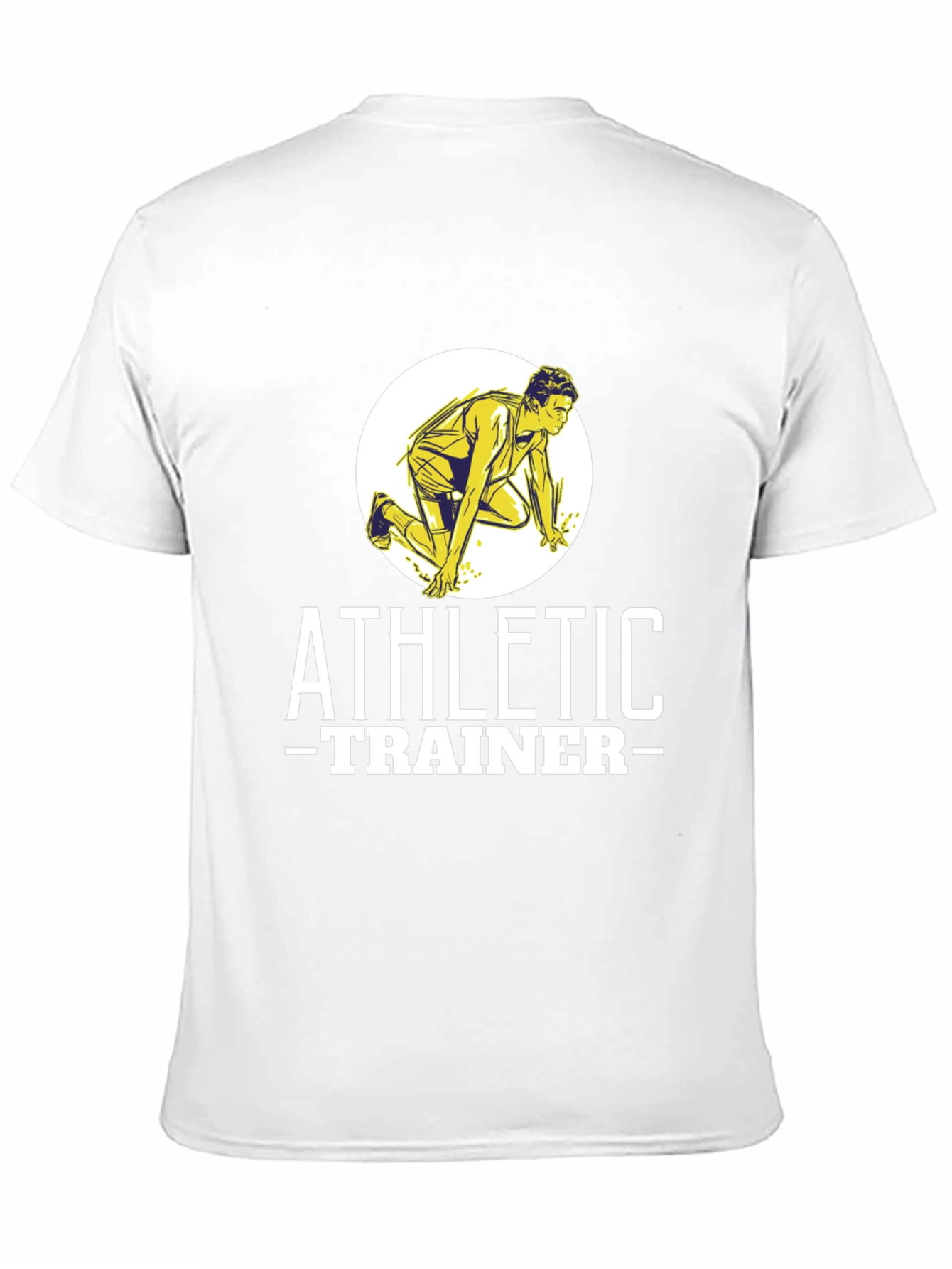 Athletic Trainer Graphic Tee - Black
