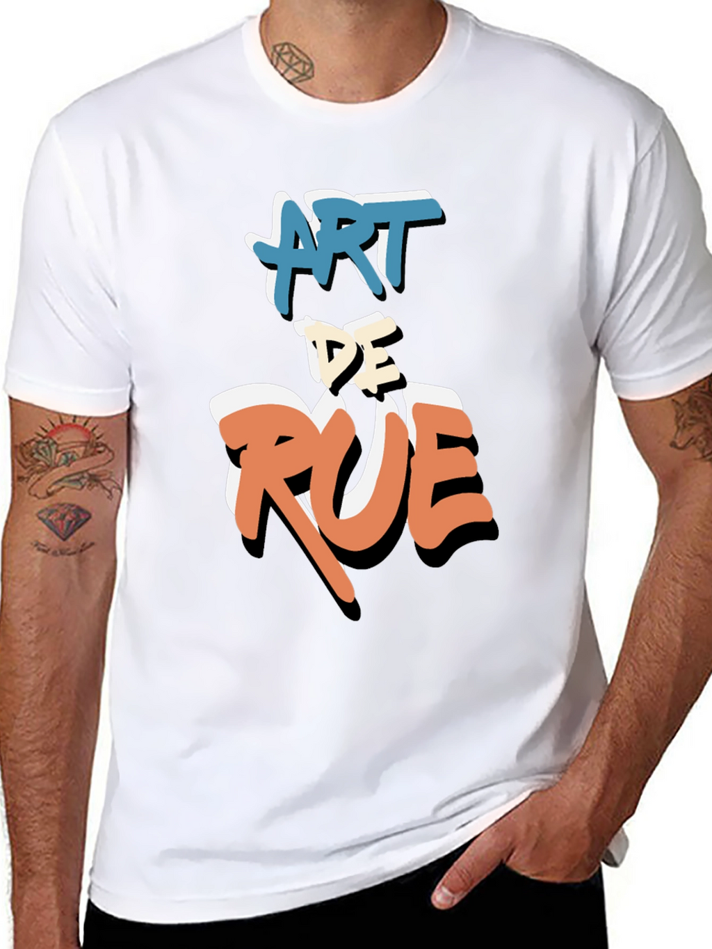 Art de Rue Graphic Tee - Street Style