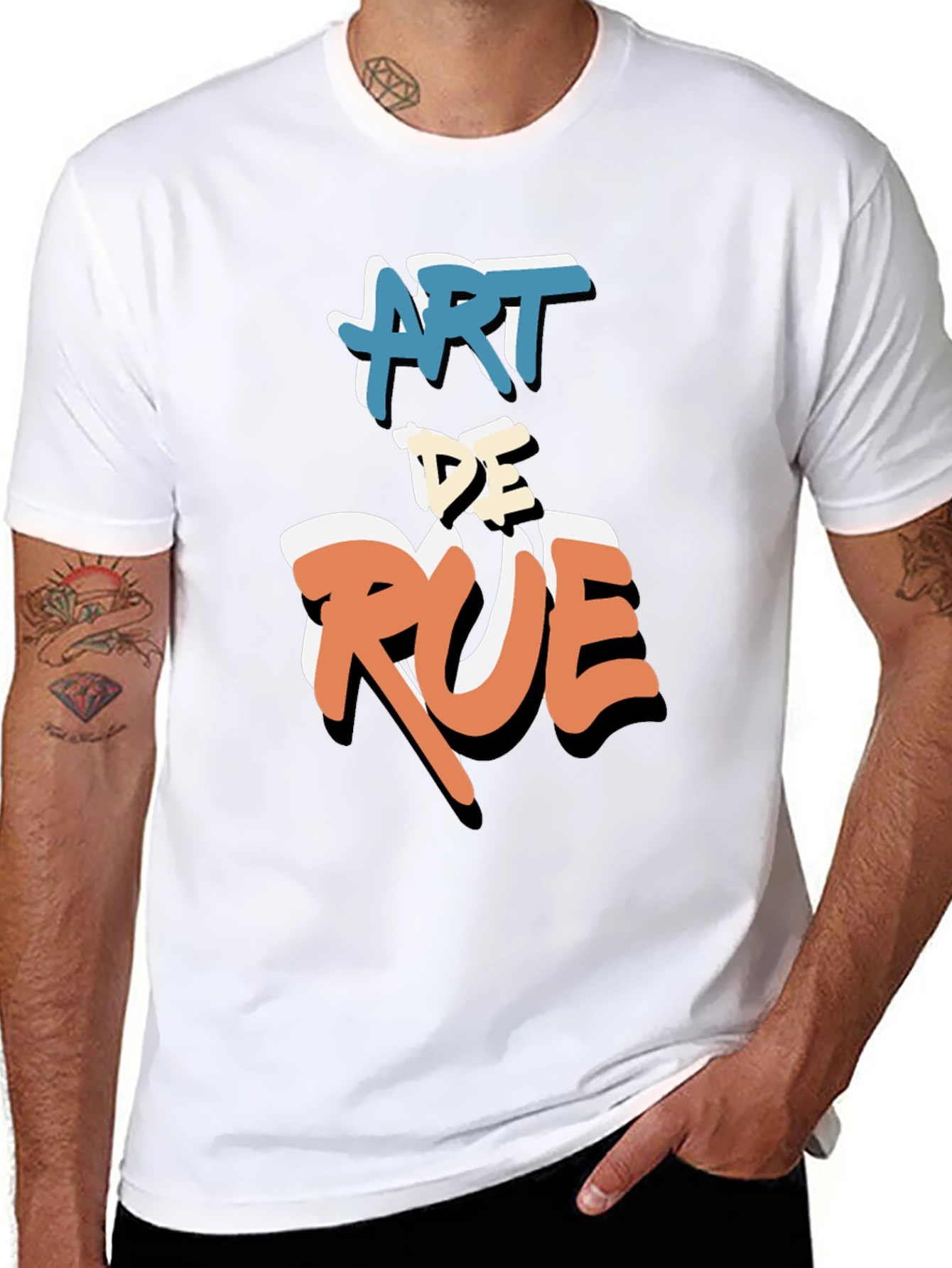 Art de Rue Graphic Tee - Street Style