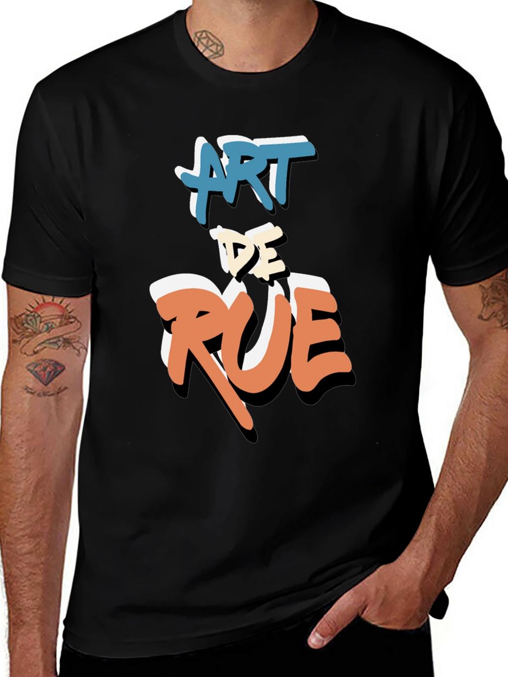 Art de Rue Graphic Tee - Street Style