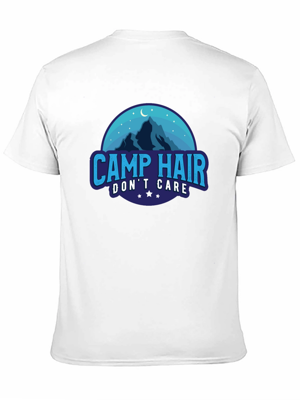 Camp Hair Dont Care Graphic Tee