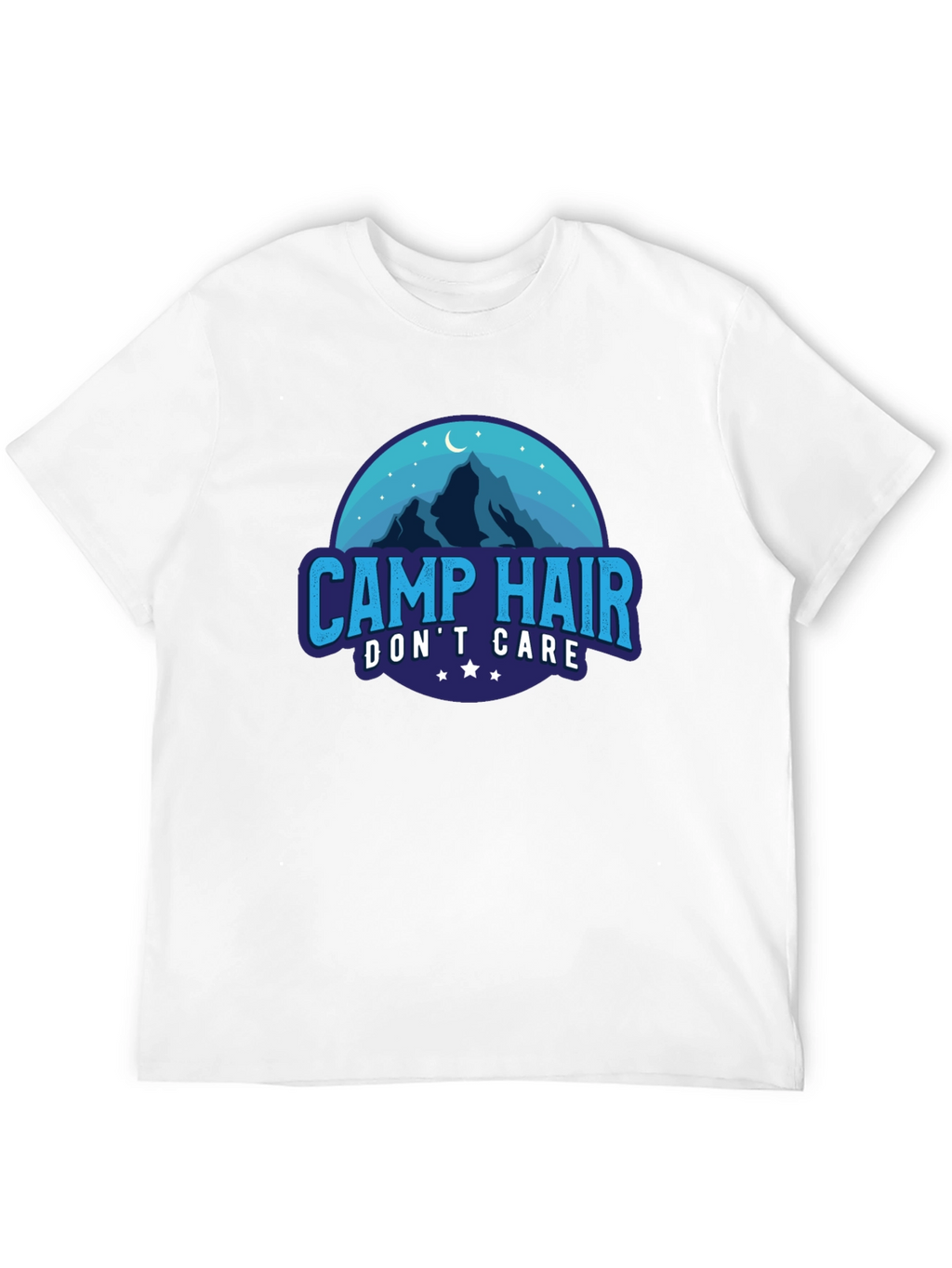 Camp Hair Dont Care Graphic Tee