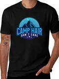 Camp Hair Dont Care Graphic Tee