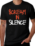 Scream in Silence Graphic Tee