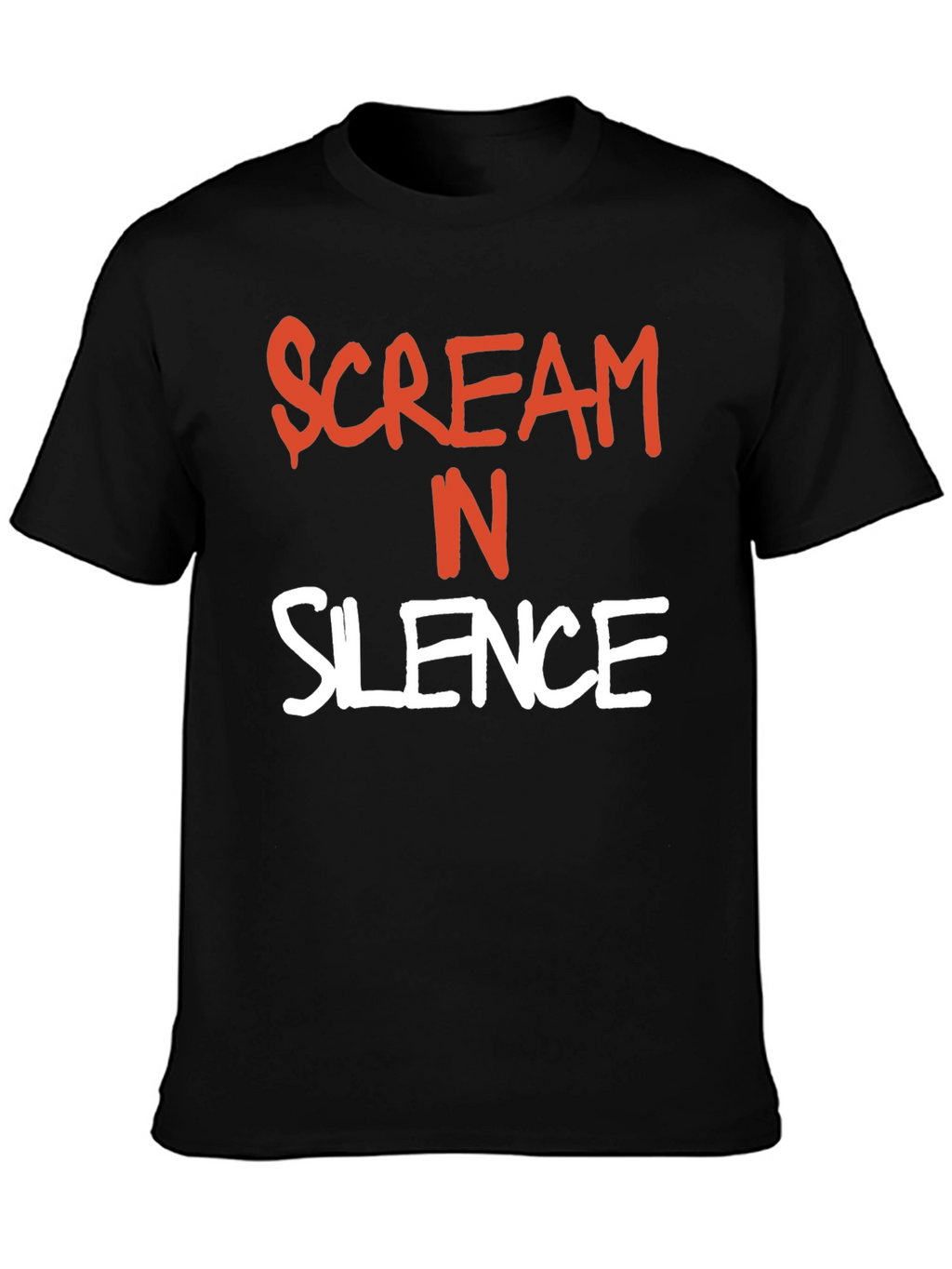 Scream in Silence Graphic Tee