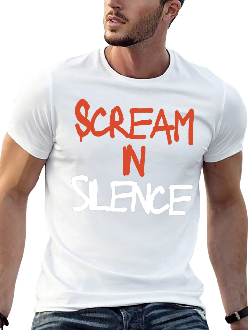Scream in Silence Graphic Tee