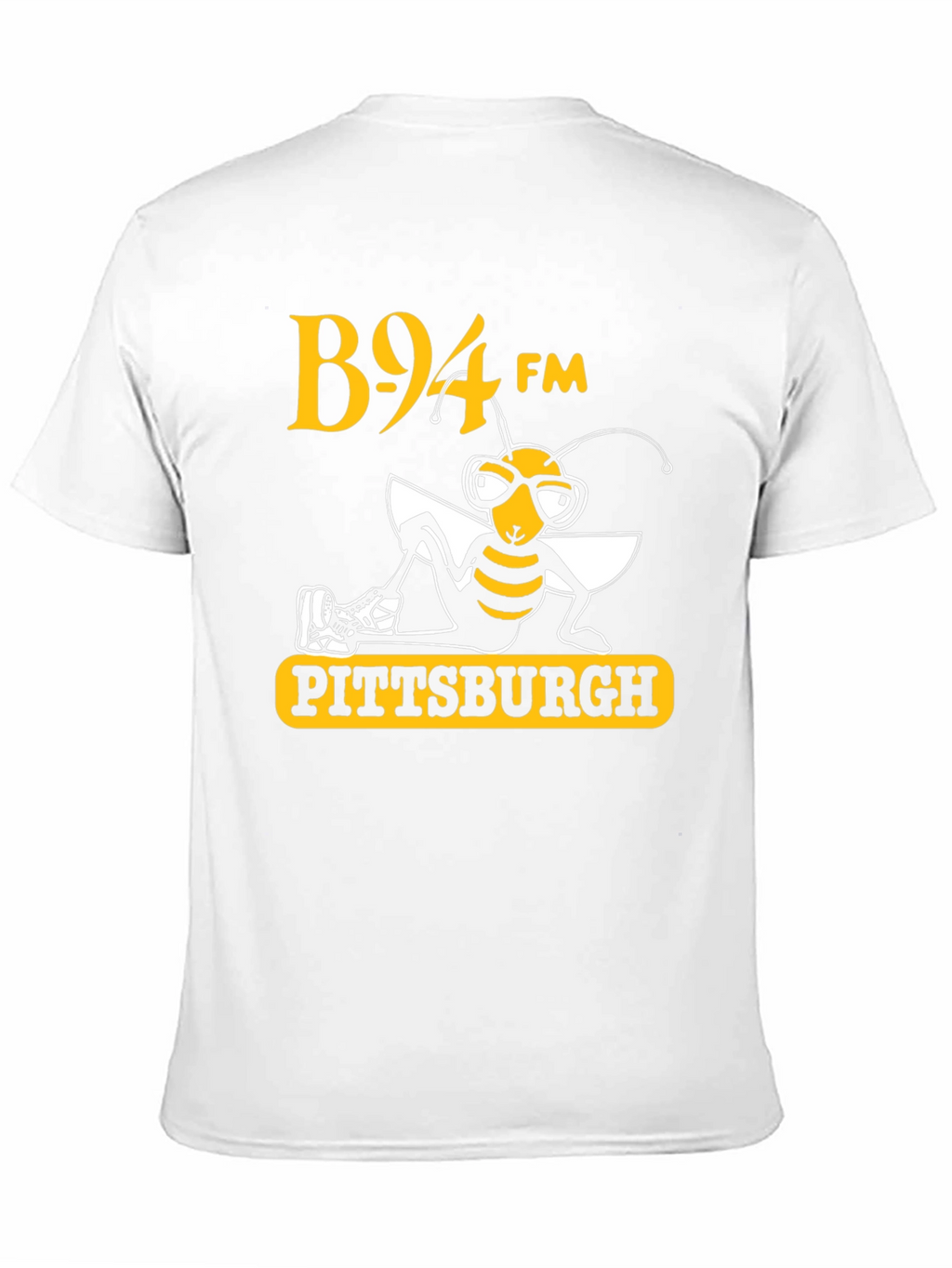 B94 FM Pittsburgh Bee T-Shirt Black