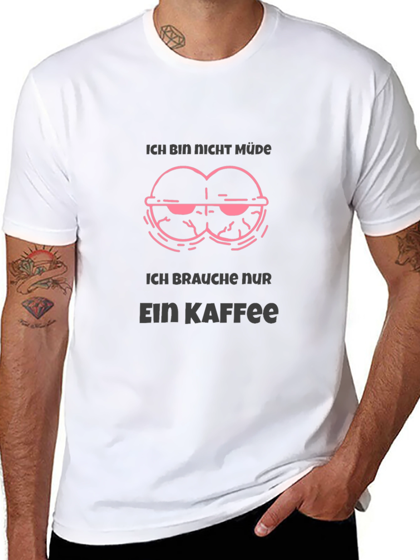 Ich Bin Nicht Müde Coffee T-Shirt