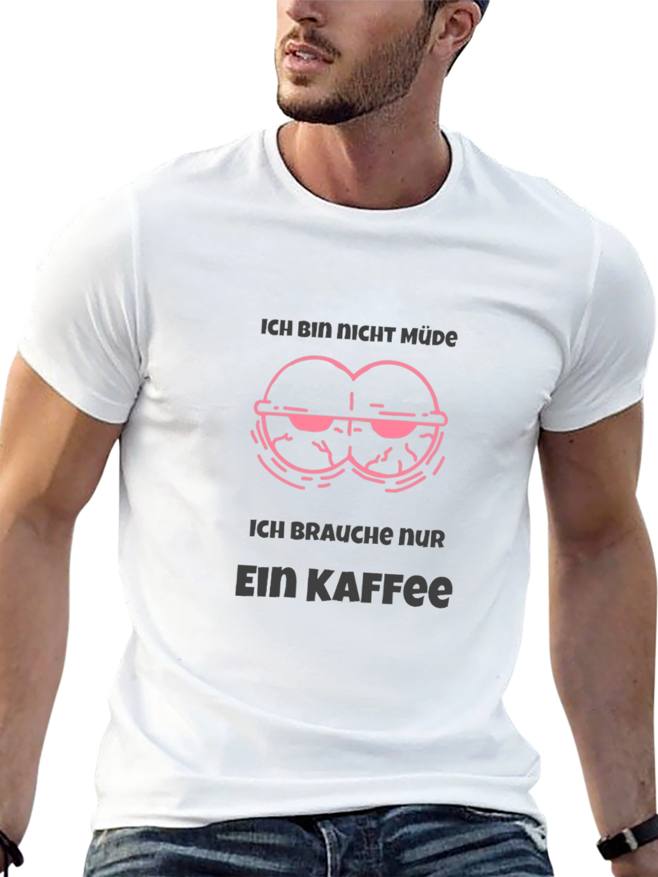 Ich Bin Nicht Müde Coffee T-Shirt