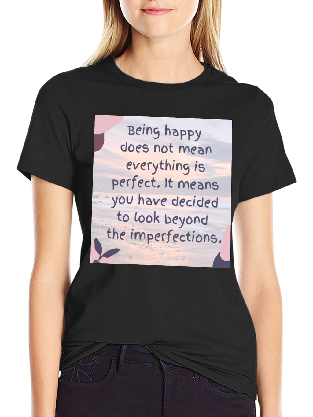 Inspirational Quote Graphic Tee