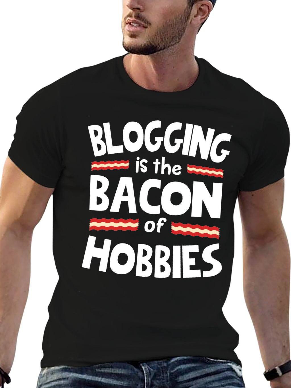 Blogging is the Bacon of Hobbies T-Shirt