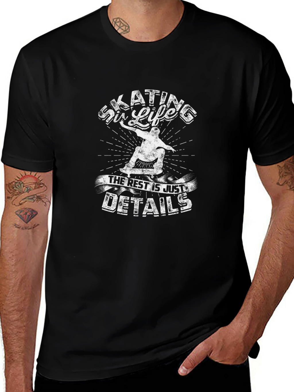 Skating is Life T-Shirt - Cool Skater Tee