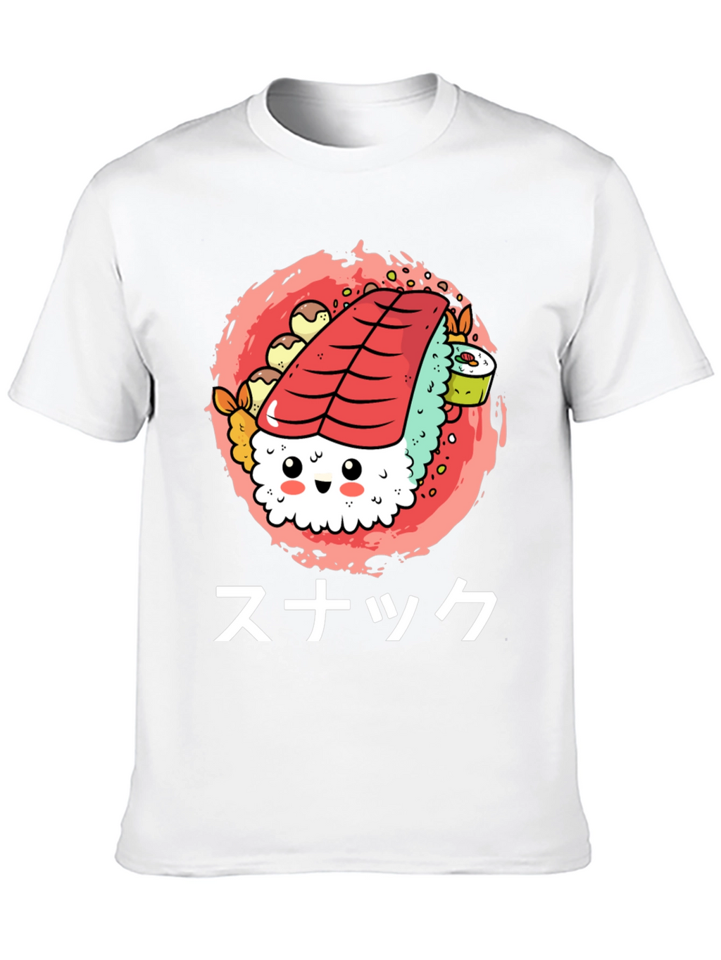 Sushi Snack Graphic Tee - Cute & Fun!
