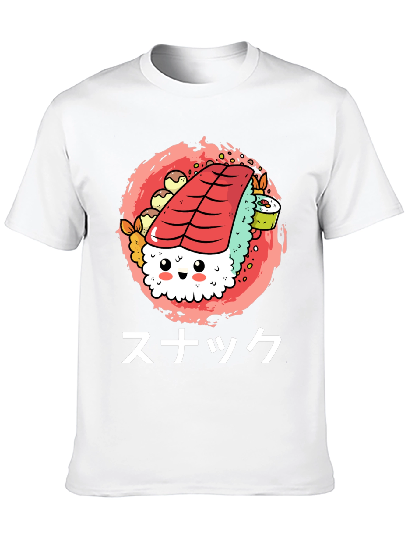 Sushi Snack Graphic Tee - Cute & Fun!