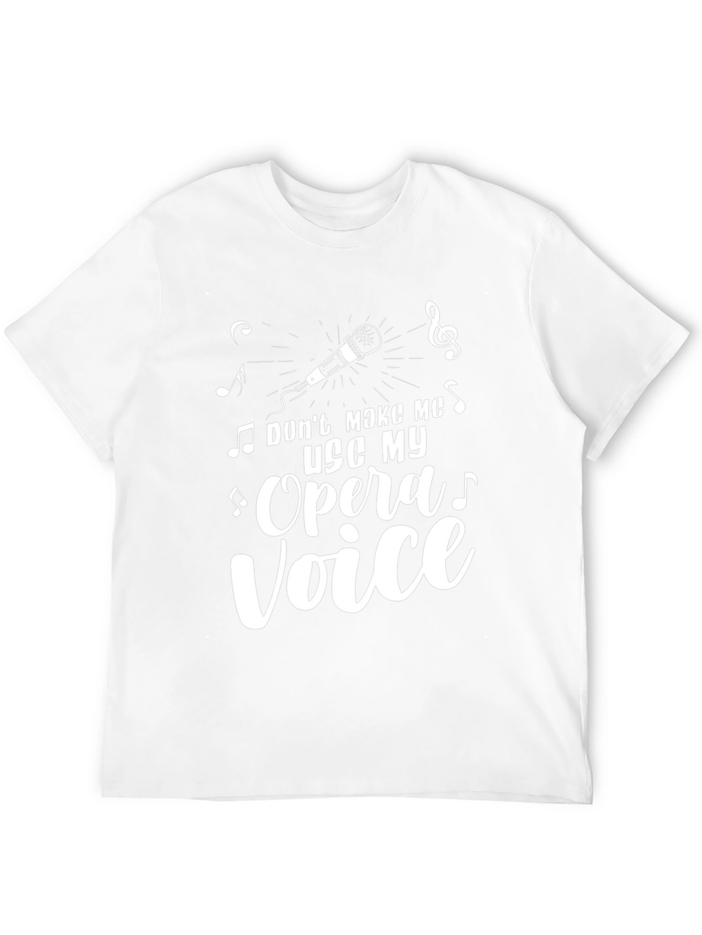 Opera Voice T-Shirt: Musical Threat Tee