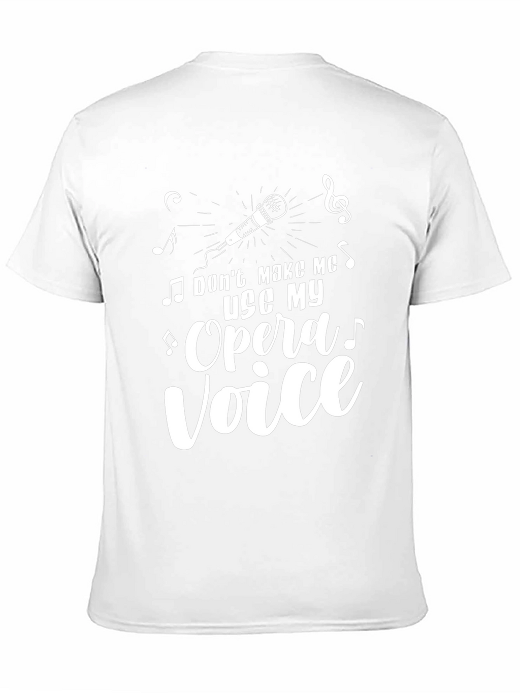 Opera Voice T-Shirt: Musical Threat Tee