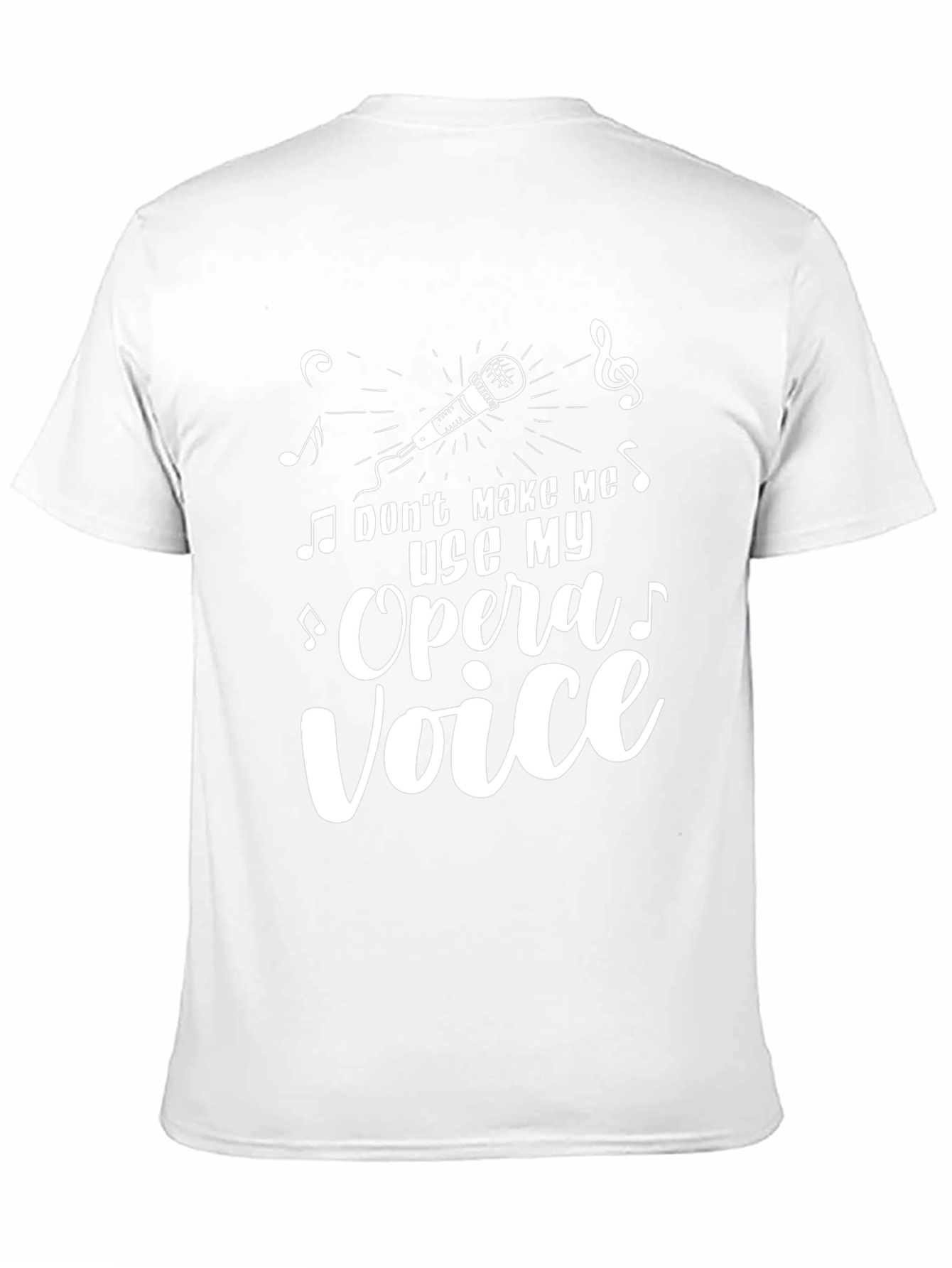 Opera Voice T-Shirt: Musical Threat Tee