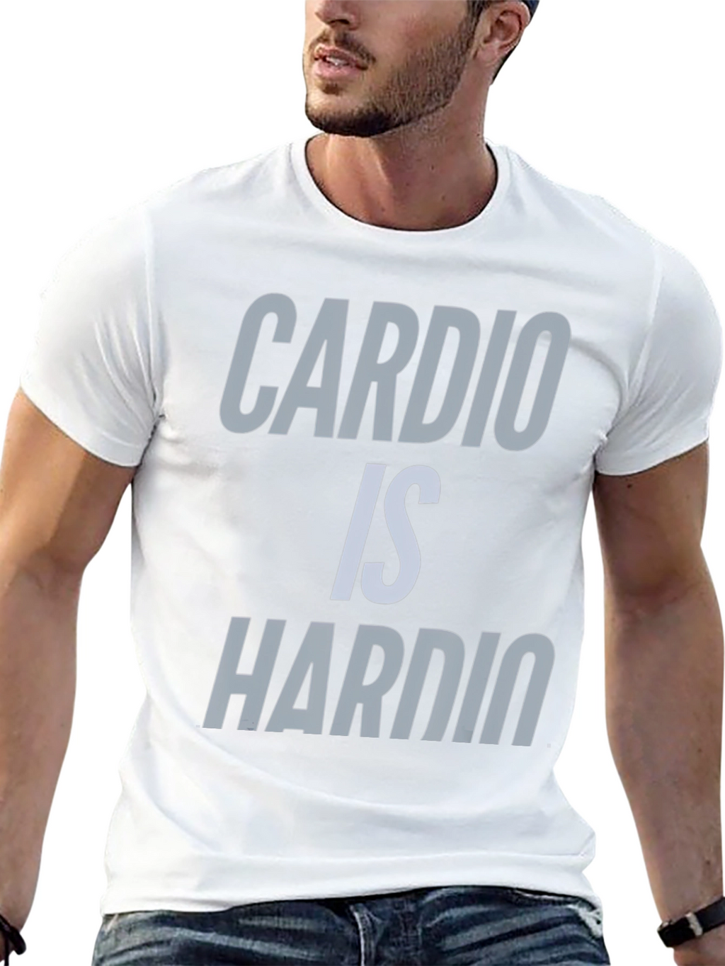 Cardio Is Hardio Graphic T-Shirt