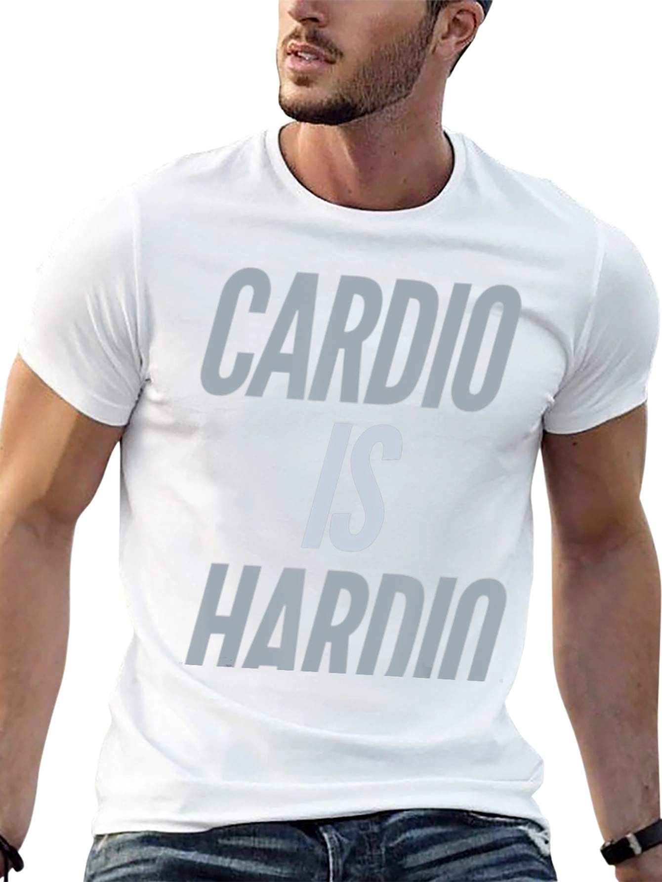 Cardio Is Hardio Graphic T-Shirt