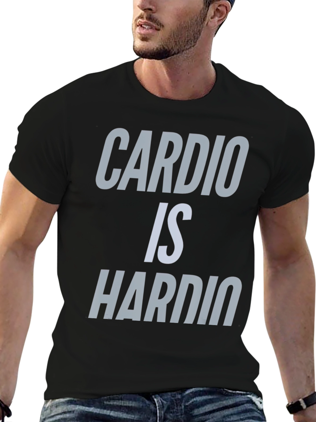 Cardio Is Hardio Graphic T-Shirt
