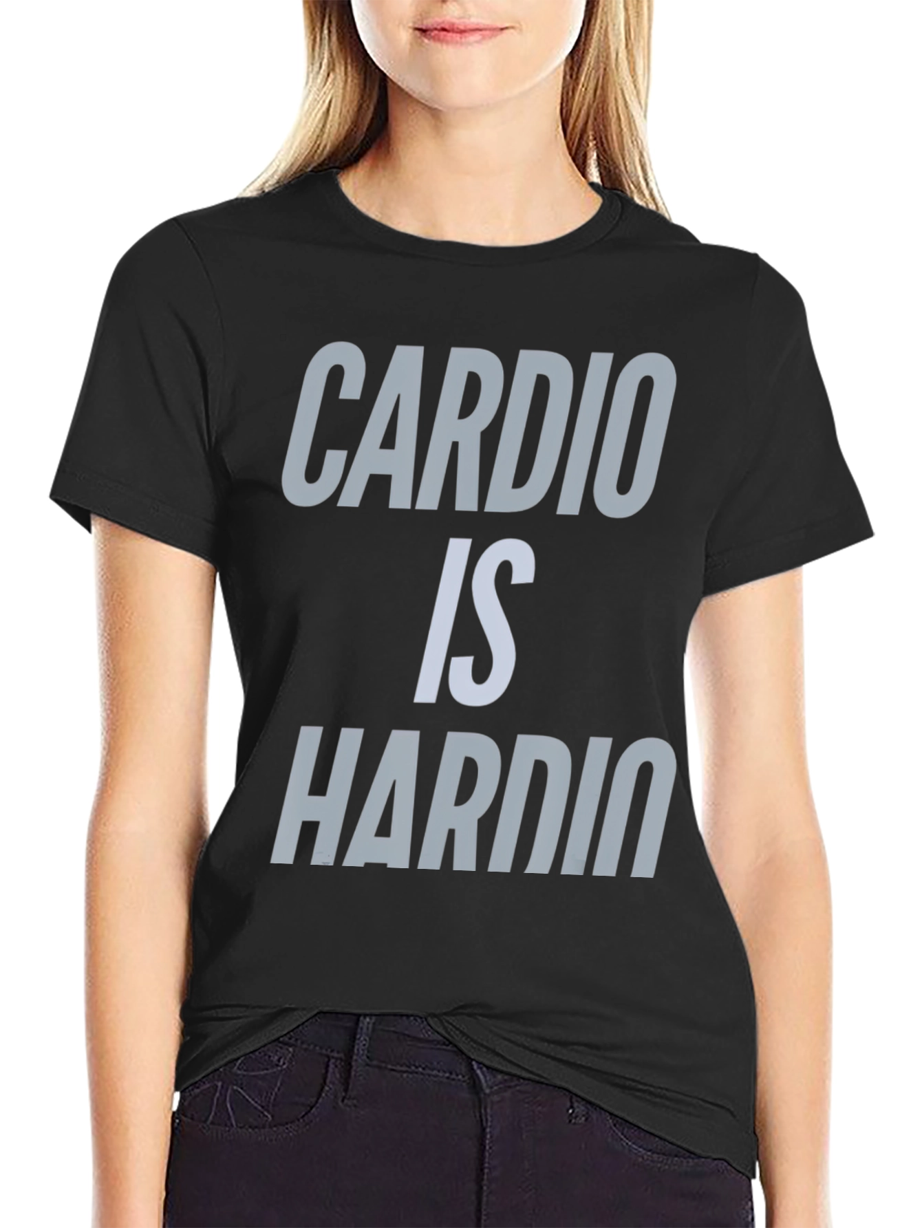 Cardio Is Hardio Graphic T-Shirt