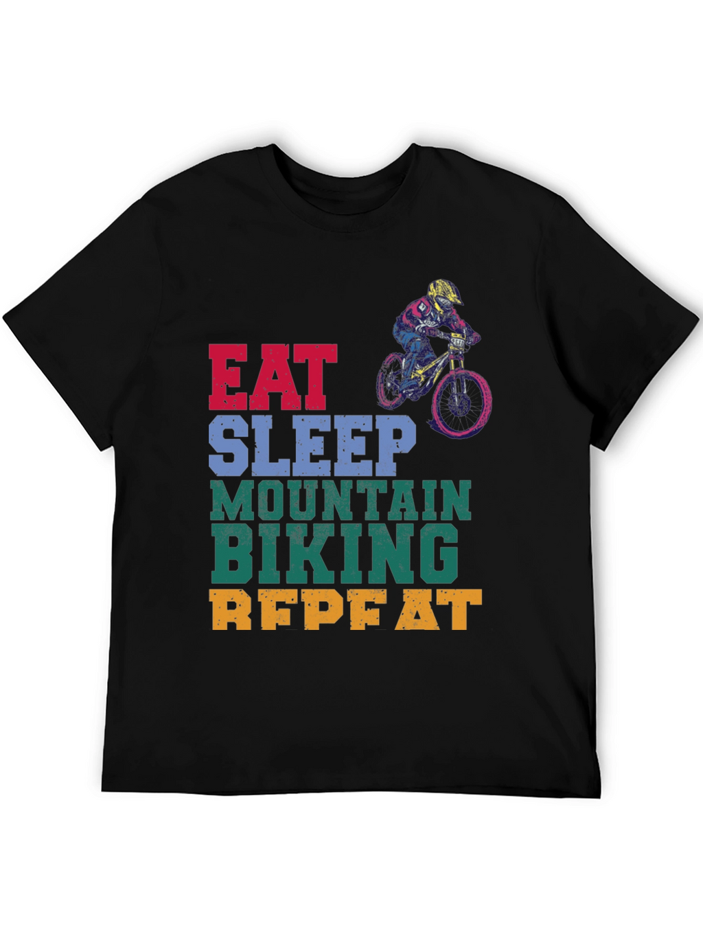 Eat Sleep Mountain Biking T-Shirt