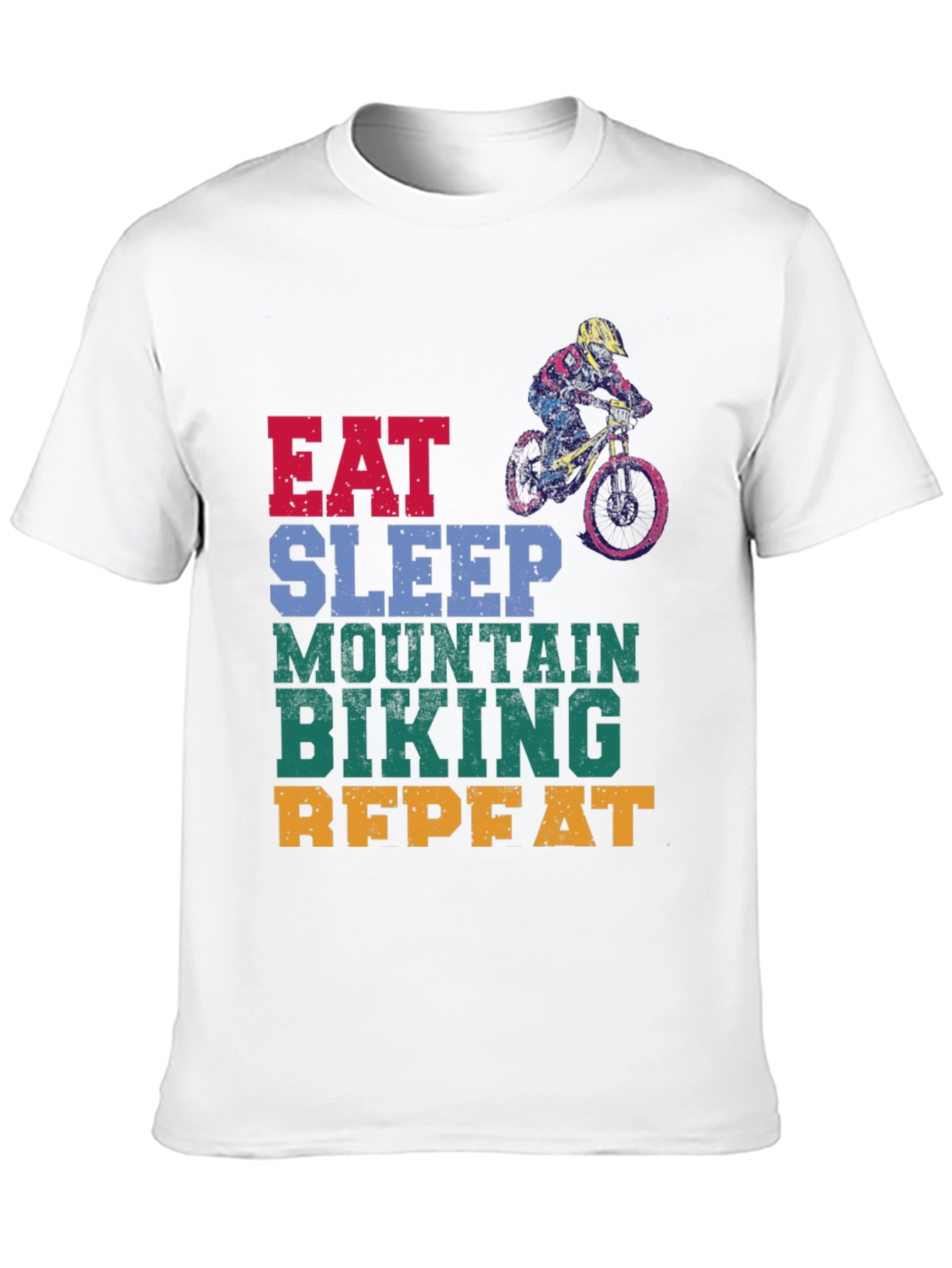 Eat Sleep Mountain Biking T-Shirt