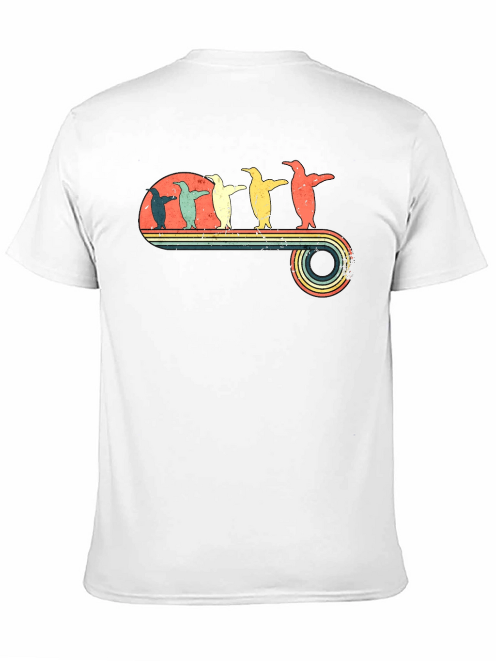 Retro Penguin T-Shirt