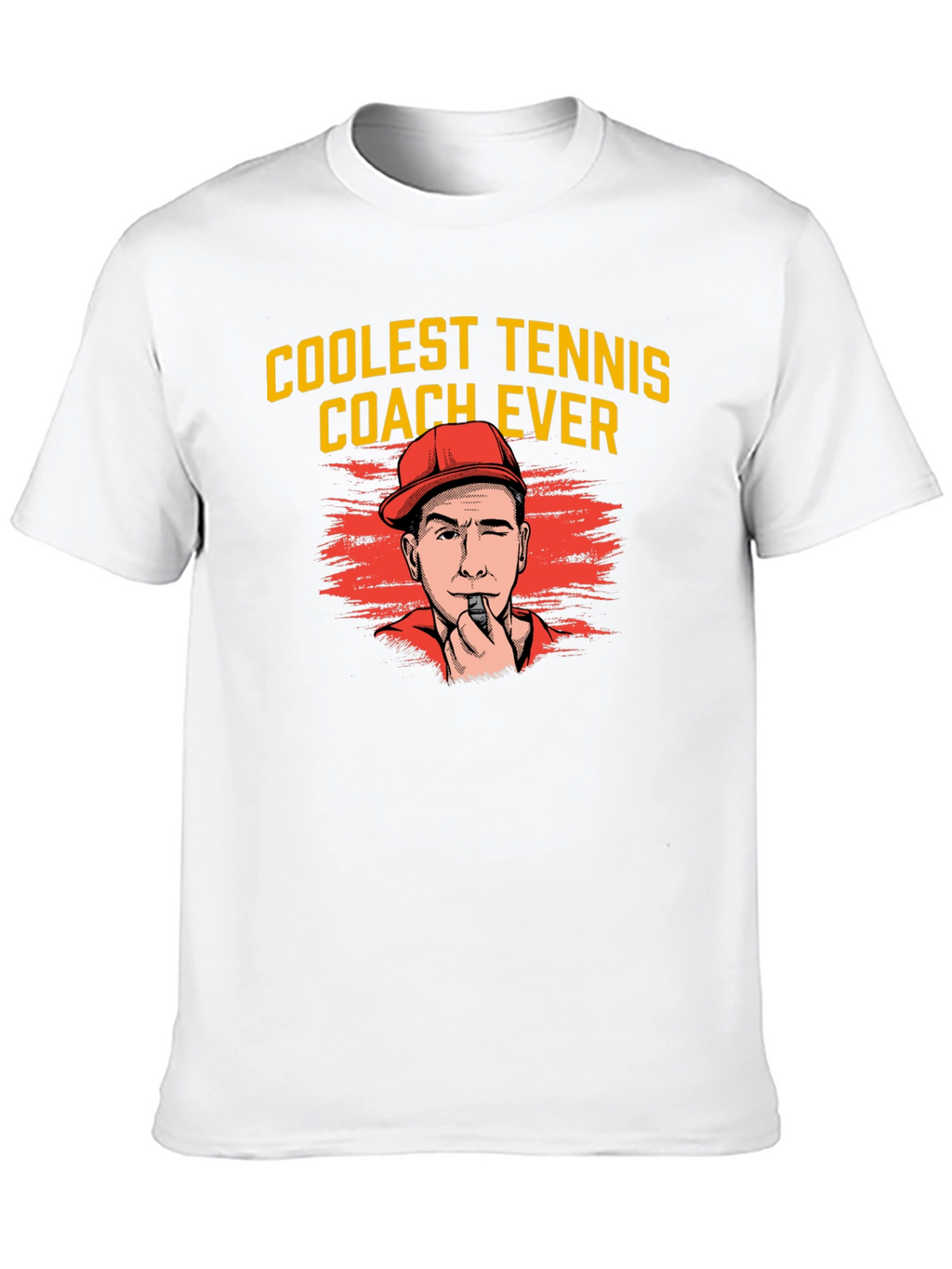 Coolest Tennis Coach Ever T-Shirt - Black