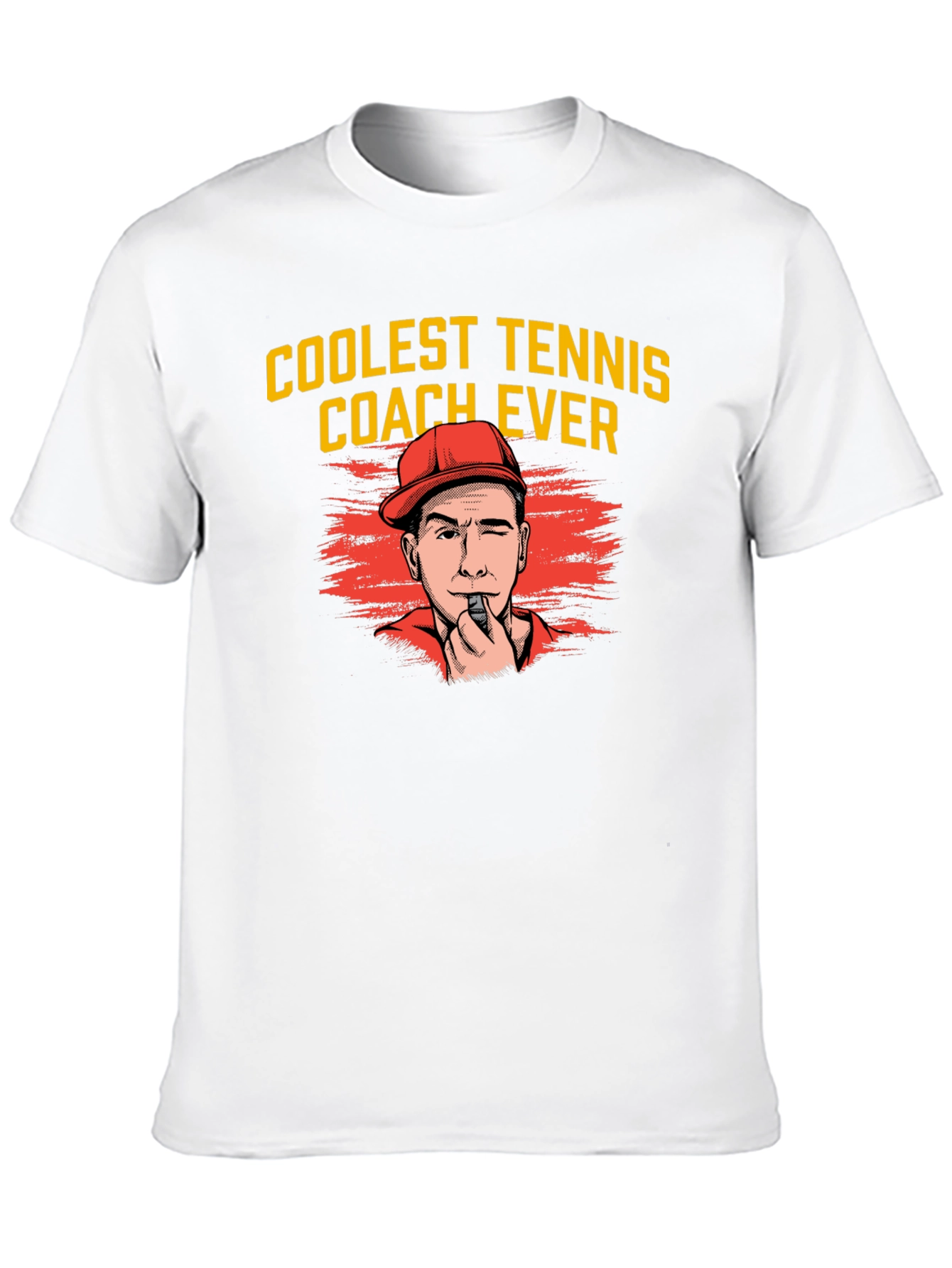 Coolest Tennis Coach Ever T-Shirt - Black