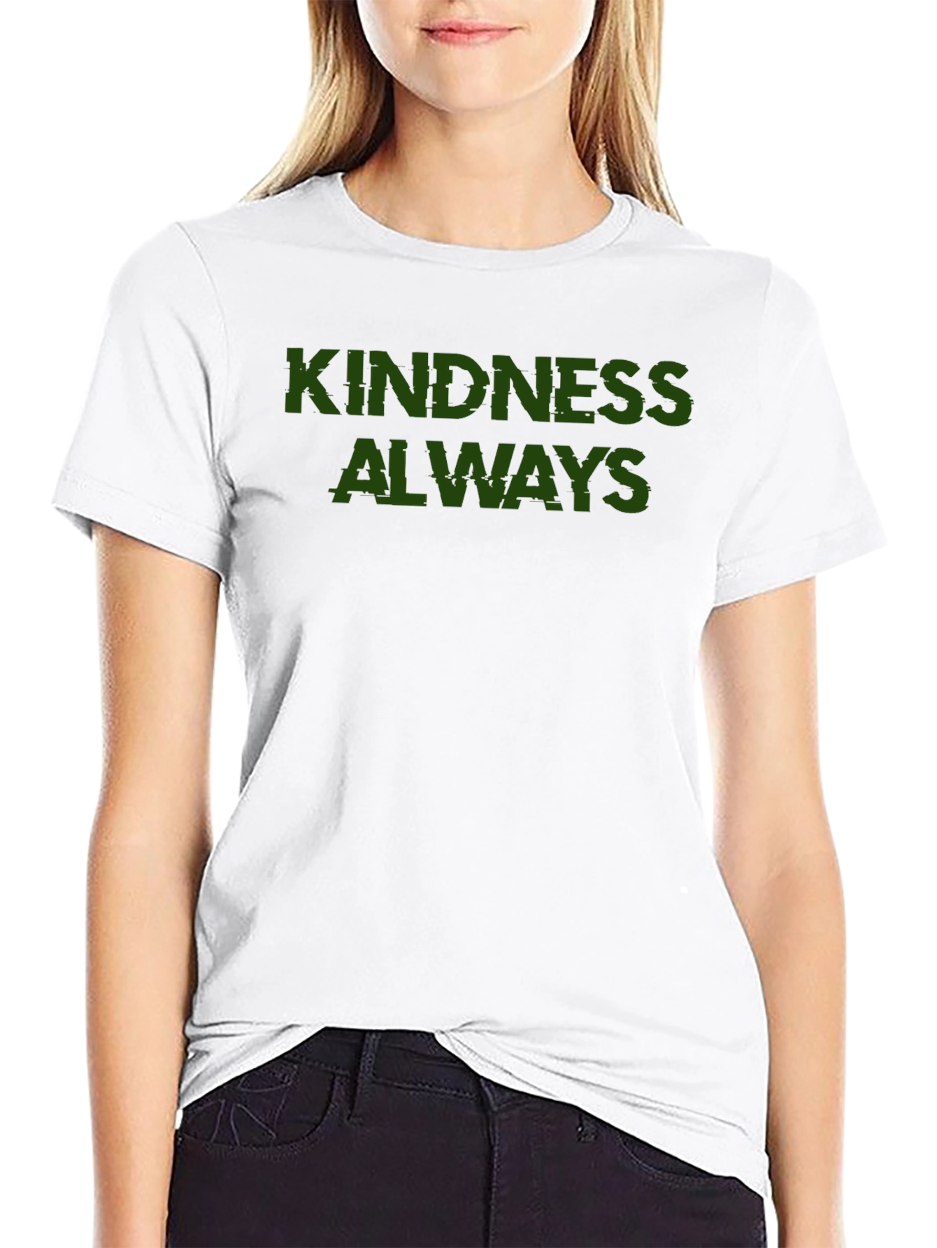 Kindness Always Tee - Soft Cotton Blend