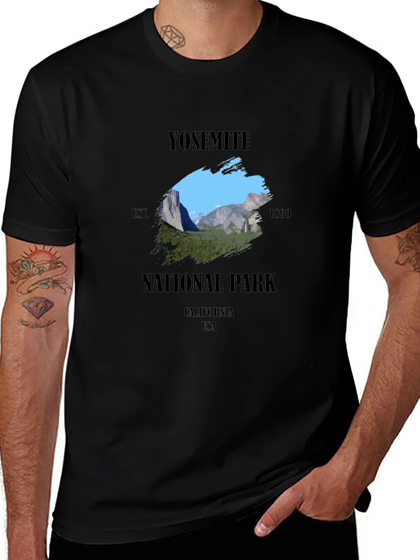 Yosemite National Park Graphic Tee - Est. 1890