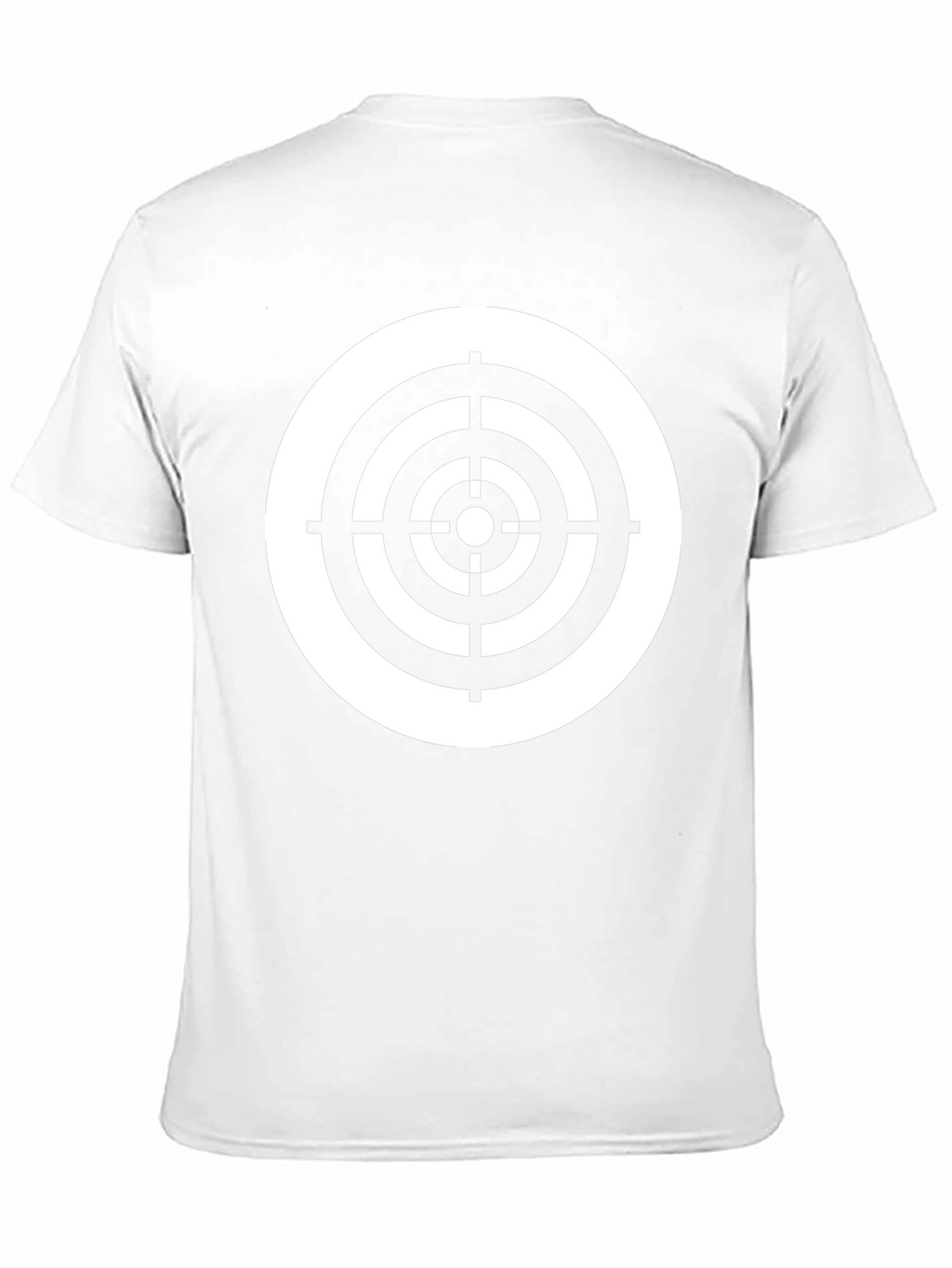 Target Graphic Tee - Black Cotton Blend