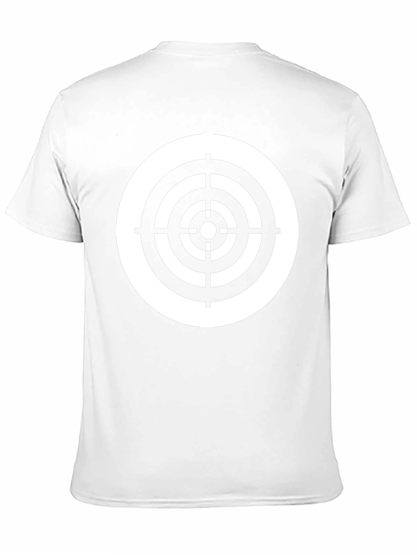 Target Graphic Tee - Black Cotton Blend