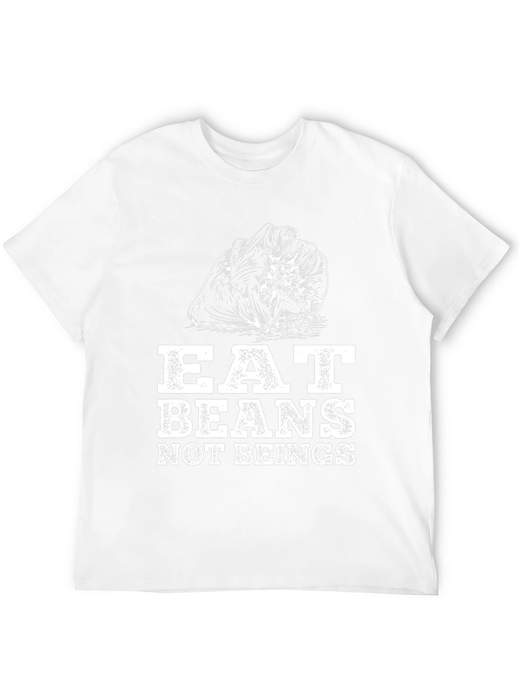 Eat Beans Not Beings Graphic T-Shirt